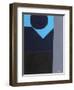 Upwards to Blue, 1999-George Dannatt-Framed Giclee Print