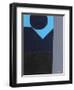 Upwards to Blue, 1999-George Dannatt-Framed Giclee Print