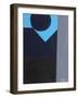 Upwards to Blue, 1999-George Dannatt-Framed Giclee Print
