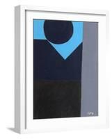 Upwards to Blue, 1999-George Dannatt-Framed Giclee Print