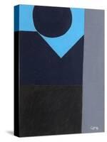 Upwards to Blue, 1999-George Dannatt-Stretched Canvas