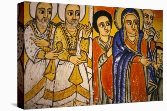 Ura Kedane Meheriet Church, Zege Peninsula, Lake Tana, Gondar Region, Ethiopia, Africa-Bruno Barbier-Stretched Canvas