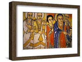 Ura Kedane Meheriet Church, Zege Peninsula, Lake Tana, Gondar Region, Ethiopia, Africa-Bruno Barbier-Framed Photographic Print