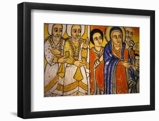 Ura Kedane Meheriet Church, Zege Peninsula, Lake Tana, Gondar Region, Ethiopia, Africa-Bruno Barbier-Framed Photographic Print