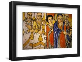 Ura Kedane Meheriet Church, Zege Peninsula, Lake Tana, Gondar Region, Ethiopia, Africa-Bruno Barbier-Framed Photographic Print