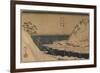 Uraga Port, C. 1840-1843-Utagawa Hiroshige-Framed Giclee Print