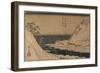 Uraga Port, C. 1840-1843-Utagawa Hiroshige-Framed Giclee Print