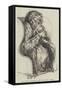 Uran-Utan, Presented to the Zoological Society-Harrison William Weir-Framed Stretched Canvas