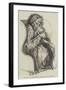 Uran-Utan, Presented to the Zoological Society-Harrison William Weir-Framed Giclee Print