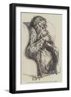 Uran-Utan, Presented to the Zoological Society-Harrison William Weir-Framed Giclee Print