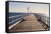 Urangan Pier, Hervey Bay, Queensland, Australia-Mark A Johnson-Framed Stretched Canvas