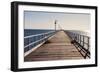 Urangan Pier, Hervey Bay, Queensland, Australia-Mark A Johnson-Framed Photographic Print