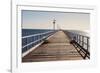 Urangan Pier, Hervey Bay, Queensland, Australia-Mark A Johnson-Framed Photographic Print