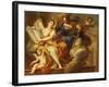 Urania and Erato-Sebastiano Conca-Framed Giclee Print