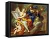 Urania and Erato-Sebastiano Conca-Framed Stretched Canvas