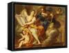 Urania and Erato-Sebastiano Conca-Framed Stretched Canvas