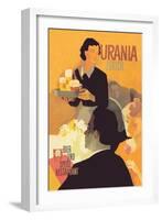 Urania Bier Und Speise Restaurant-null-Framed Art Print