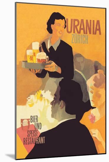 Urania Bier Und Speise Restaurant-null-Mounted Art Print