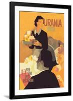 Urania Bier Und Speise Restaurant-null-Framed Art Print