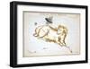 Urania's Mirror, Aries, 1825-Sidney Hall-Framed Art Print