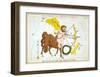 Urania's Mirror, Sagittarius, 1825-Sidney Hall-Framed Art Print