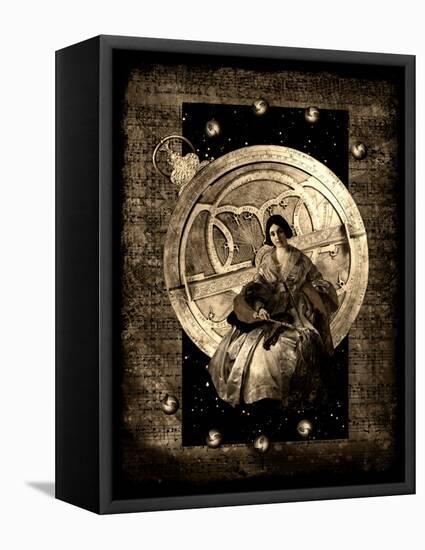 Urania (Sepia)-Lydia Marano-Framed Stretched Canvas