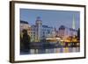 Urania, Stephansdom, Vienna River, 1st District, Internal Town, Vienna, Austria-Rainer Mirau-Framed Photographic Print