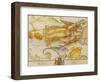 Uranographia, or the Celestial Atlas, circa 1800-John Bevis-Framed Giclee Print