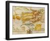 Uranographia, or the Celestial Atlas, circa 1800-John Bevis-Framed Giclee Print