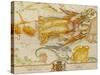 Uranographia, or the Celestial Atlas, circa 1800-John Bevis-Stretched Canvas