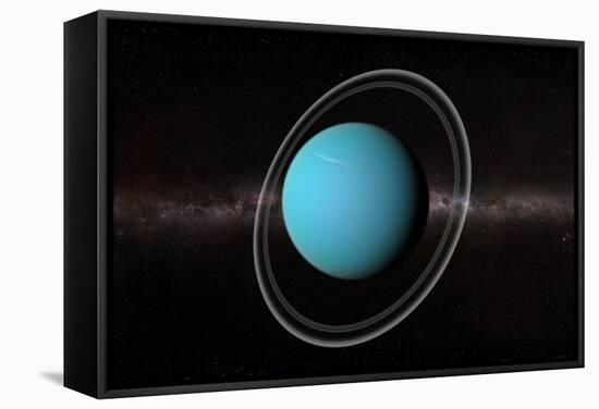 Uranus, Artwork-null-Framed Stretched Canvas