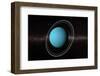 Uranus, Artwork-null-Framed Premium Photographic Print