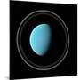 Uranus, Artwork-null-Mounted Photographic Print