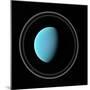 Uranus, Artwork-null-Mounted Premium Photographic Print