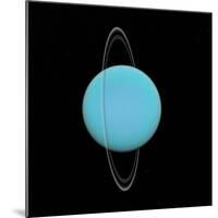 Uranus, Artwork-null-Mounted Premium Photographic Print