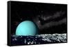 Uranus-Chris Butler-Framed Stretched Canvas