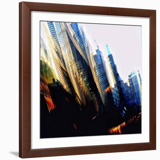 Urban Abstract 8-Jean-François Dupuis-Framed Art Print