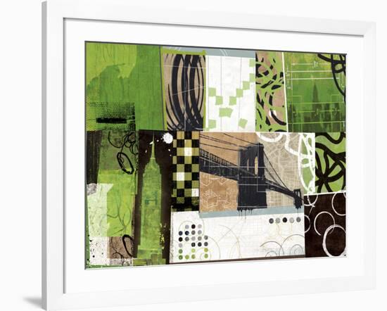 Urban Abstract-Philip Brown-Framed Giclee Print