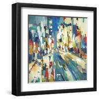 Urban Beat-Lisa Ridgers-Framed Art Print