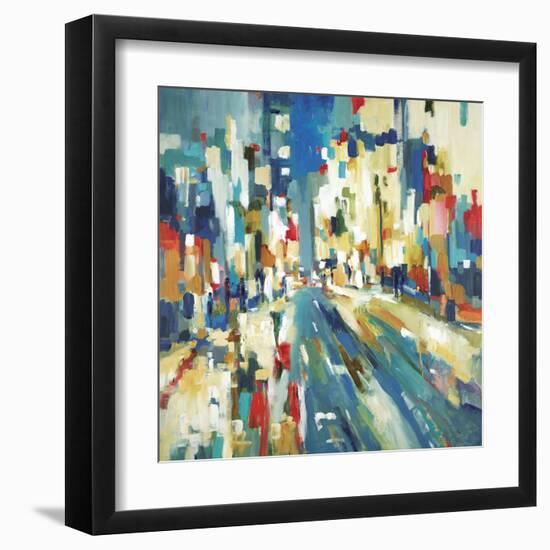 Urban Beat-Lisa Ridgers-Framed Art Print