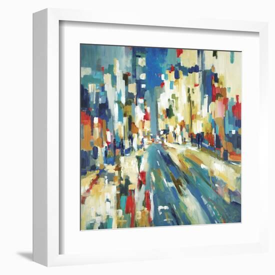 Urban Beat-Lisa Ridgers-Framed Art Print