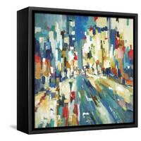 Urban Beat-Lisa Ridgers-Framed Stretched Canvas