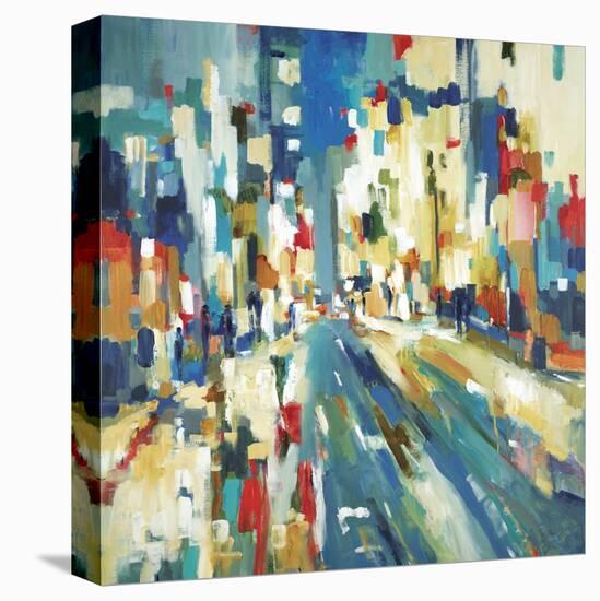 Urban Beat-Lisa Ridgers-Stretched Canvas