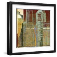 Urban Blocks I-Noah Li-Leger-Framed Art Print