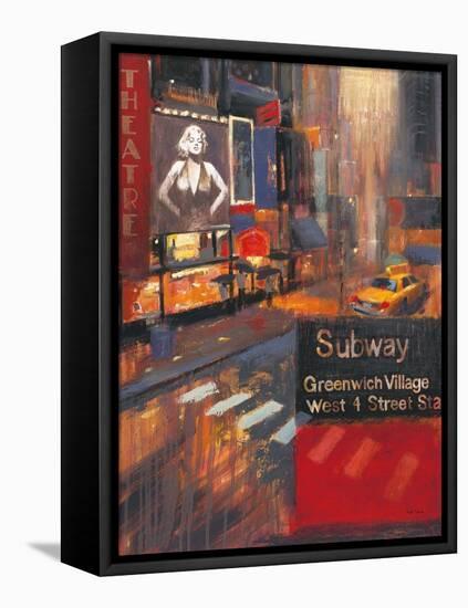 Urban Bombshell-Myles Sullivan-Framed Stretched Canvas