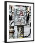 Urban Box NYC DEP - Street Art - Manhattan - New York City - United States - USA-Philippe Hugonnard-Framed Photographic Print