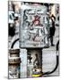 Urban Box NYC DEP - Street Art - Manhattan - New York City - United States - USA-Philippe Hugonnard-Mounted Photographic Print