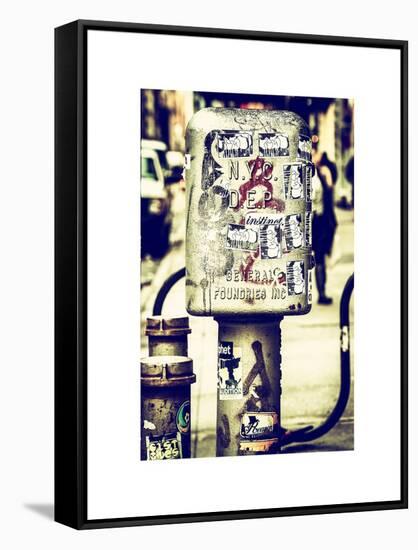 Urban Box NYC DEP - Street Art - Manhattan - New York City - United States - USA-Philippe Hugonnard-Framed Stretched Canvas