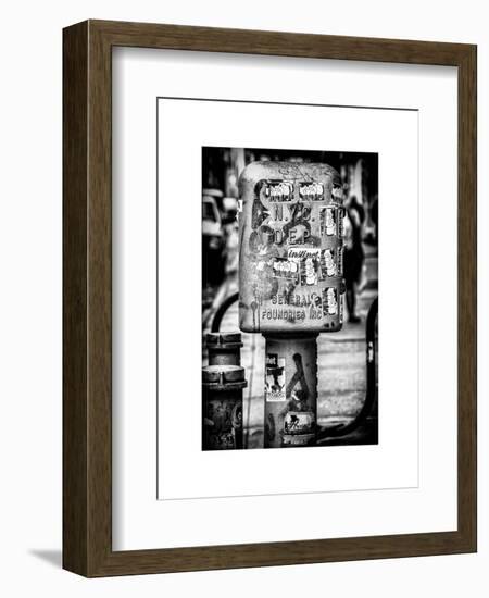 Urban Box NYC DEP - Street Art - Manhattan - New York City - United States - USA-Philippe Hugonnard-Framed Art Print