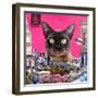 Urban cat-Anne Storno-Framed Giclee Print